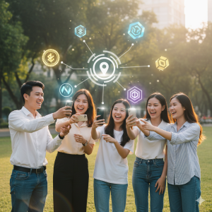 ứng dụng kiếm token